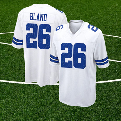 Jersey No.4/21/26 Dak Prescott Ezekiel Elliott Daron Bland Dallas Cowboys Jersey Trend Fashion Retro Art Clothing Top