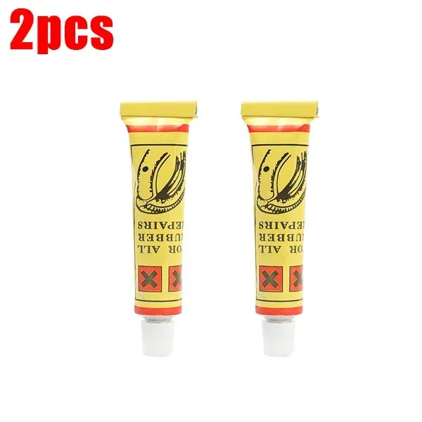 1-10pcs Car Motorcycle Bicycle Tire Repair Glue – Inner Tube Puncture Repair Agent, Emergency Portable Tyre Vulcanized Glue