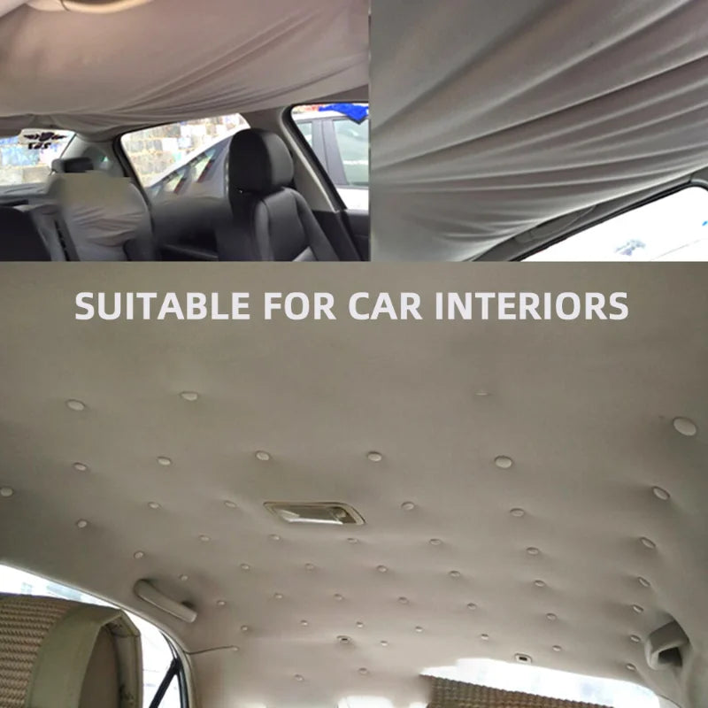 Car Ceiling Buckles Fixing Clips Car Interior Roof Cloth Screw Caps Rivet Fixer Cap Retainer Fastener Buckle Car Accessories