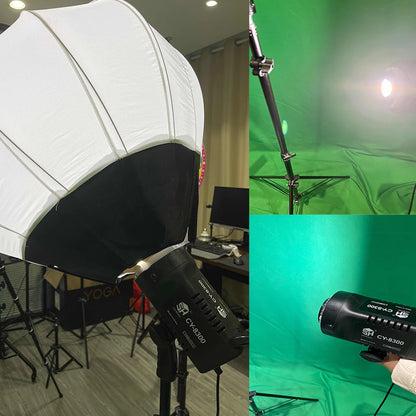 Photography LED Video Light 100W Daylight-Balanced Sun Lamp for Portrait Flash Studio Accessories Youtube Live