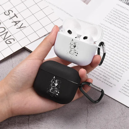 Cute Mimikyu Anime Cartoon Airpod Case Cool Earphone Cover for AirPods 2 3 Pro 2nd Generation Case Gift for Teens Boys Girls