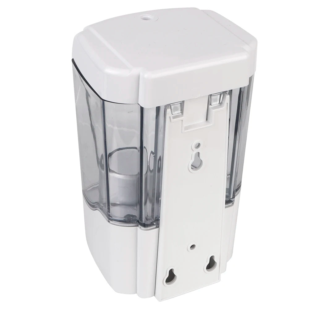 700ml for Kitchen Bathroom Touch-free Lotion Pump Touchless Liquid Wall-Mount Automatic IR Sensor Soap Dispenser