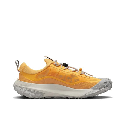 Nike ACG Mountain Fly 2 LOW Men's and Women's Outdoor Functional Shoes Anti-slip Wear-resistant Breathable Trail Shoes Yellow