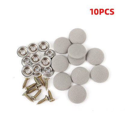 Car Ceiling Buckles Fixing Clips Car Interior Roof Cloth Screw Caps Rivet Fixer Cap Retainer Fastener Buckle Car Accessories