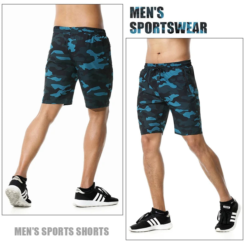 Mens Running Shorts Gym Wear Fitness Workout Shorts Men Sport Short Pants Tennis Basketball Soccer Training Shorts