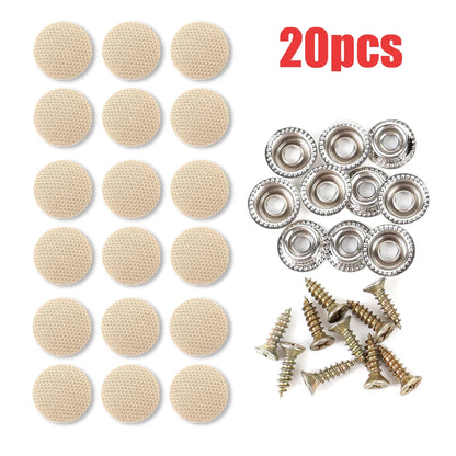 Car Ceiling Buckles Fixing Clips Car Interior Roof Cloth Screw Caps Rivet Fixer Cap Retainer Fastener Buckle Car Accessories