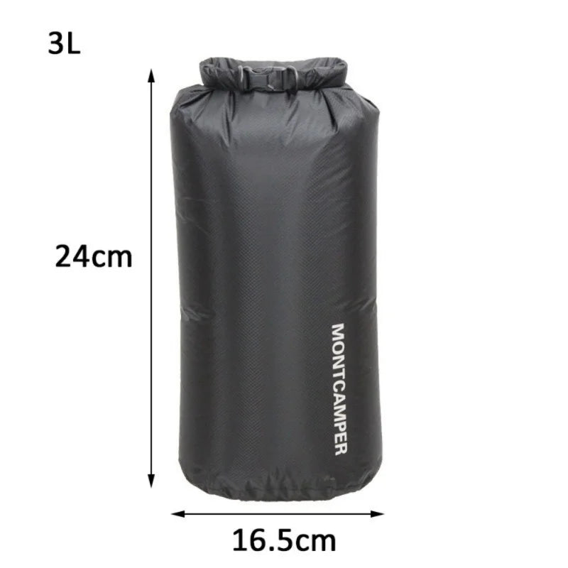 3/5/10/20/35L Dry Bag Sack Ultralight Drifting Swimming Clothes Storage Bag Pack 30D Nylon Waterproof Rafting Kayaking Sport Bag