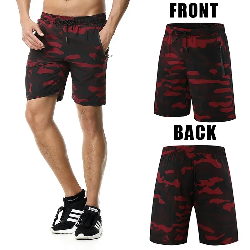 Mens Running Shorts Gym Wear Fitness Workout Shorts Men Sport Short Pants Tennis Basketball Soccer Training Shorts