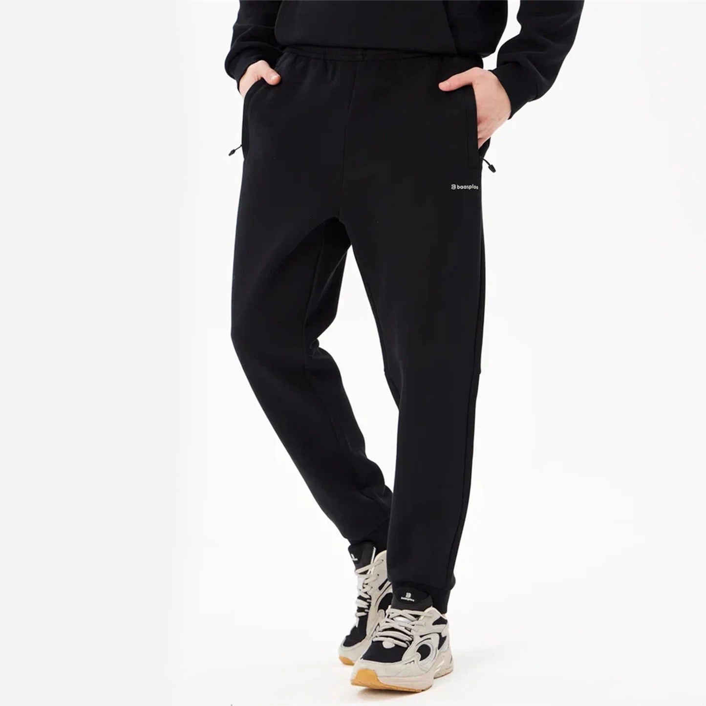 2024 Baasploa Men Breathable Sweatpants Casual Comfortable Soft Training Fitness Pants Man Cotton Sports Trousers XXXL