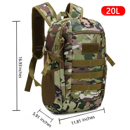 15L Outdoor Tactical Backpack Rucksacks Men child Waterproof Sports Travel Backpack Camping Mochila Trekking Fishing Hunting Bag