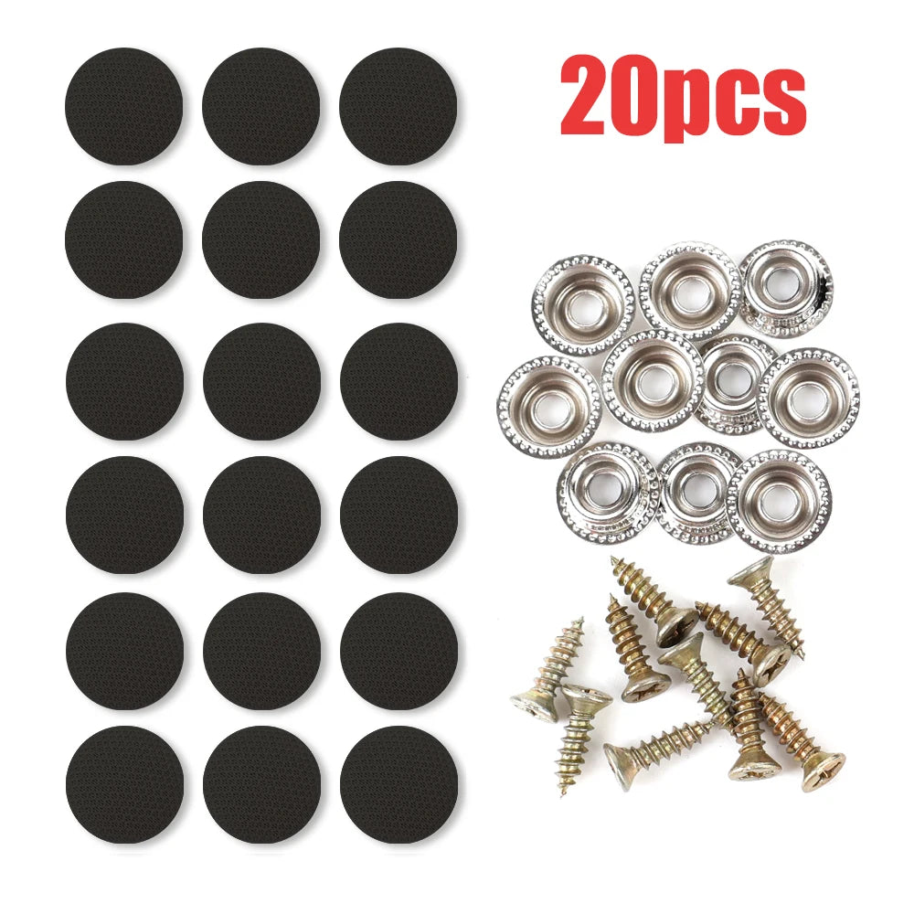 Car Ceiling Buckles Fixing Clips Car Interior Roof Cloth Screw Caps Rivet Fixer Cap Retainer Fastener Buckle Car Accessories