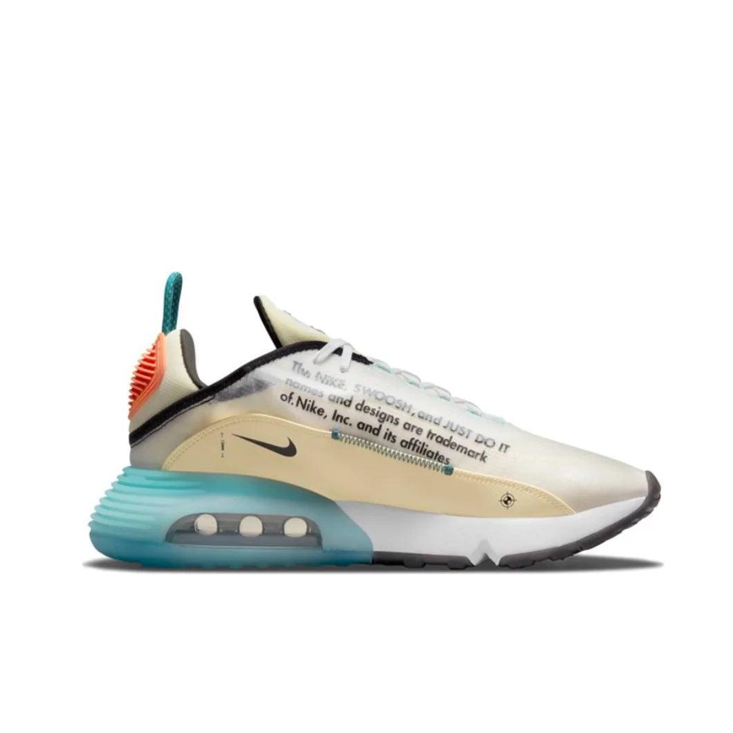 Nike New Air Max 2090 Low Men's and Women's Sneakers Trendy Fashion Casual Shoes Comfortable Height Increasing Sneakers beige