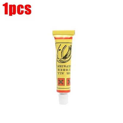 1-10pcs Car Motorcycle Bicycle Tire Repair Glue – Inner Tube Puncture Repair Agent, Emergency Portable Tyre Vulcanized Glue