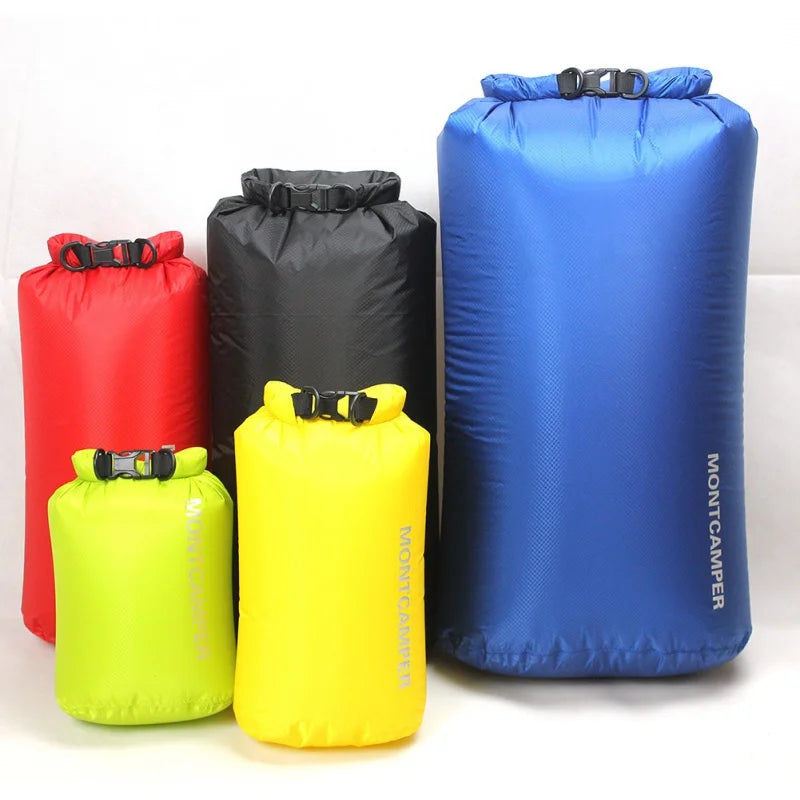 3/5/10/20/35L Dry Bag Sack Ultralight Drifting Swimming Clothes Storage Bag Pack 30D Nylon Waterproof Rafting Kayaking Sport Bag