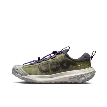 Nike ACG Mountain Fly 2 LOW GORE-TEX Men's and Women's Sneakers Waterproof Breathable Trail Shoes Army Green