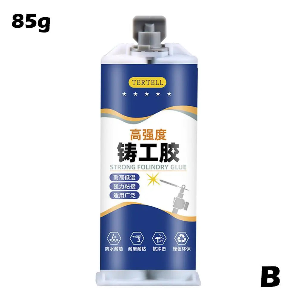 50/85g Strong Casting Glue Effective Bond Sealant Casting Adhesive Industrial Heat Resistance Cold Weld Metal Repair Paste