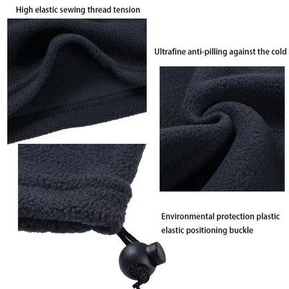 Fleece Warm Winter Windproof Neck Tube Scarf for Men Women Bandana Mask Half Face Cover Cycling Ski Sport Camping Hiking Scarf