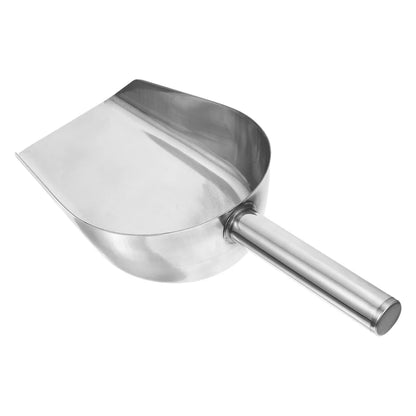 Stainless Steel Ice Shovel Flour Shovel Grain Shovel Corn Pops Cereal Stainless Steel Ice Flour Scoop Cream Multi-Functional