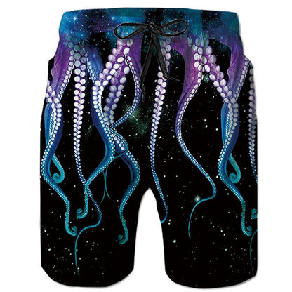 Hot Sale Casual Shorts Octopus Plus Size Sweatpants