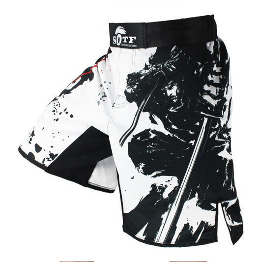 Free Combat Training Clothes Mixed Martial Arts Boxing Shorts Sports Sanda Clothes