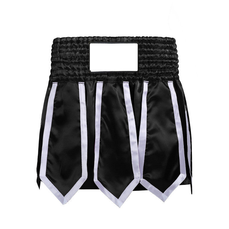 Ribbon Style Thai Boxing Shorts Competition Training