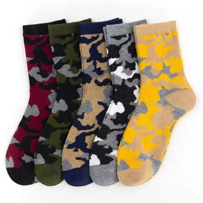 Military Training Polyester Cotton Tube Socks