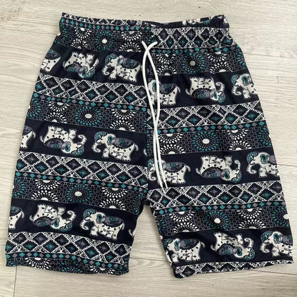 Outdoor Beach Elephant Pants Casual Shorts