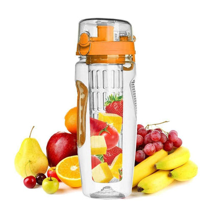 1000ml BPA-Free Plastic Sport Fruit Infuser Water Bottle