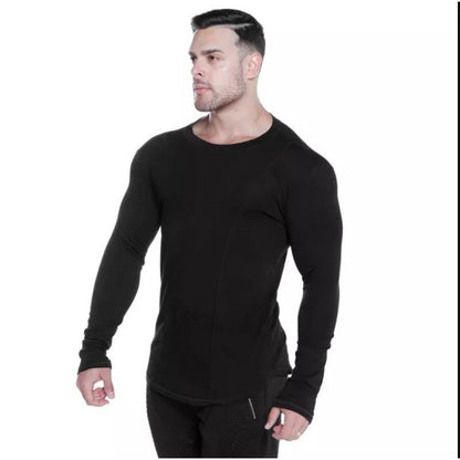 European And American Running Round Neck Slim Fitness Clothes