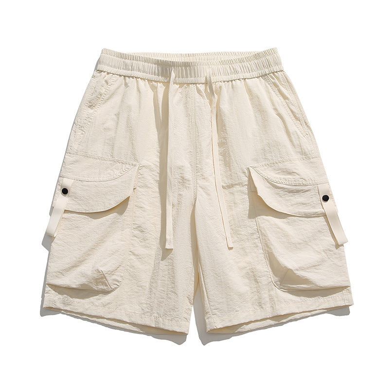 Men's Loose Drawstring Sports Shorts