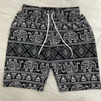 Outdoor Beach Elephant Pants Casual Shorts