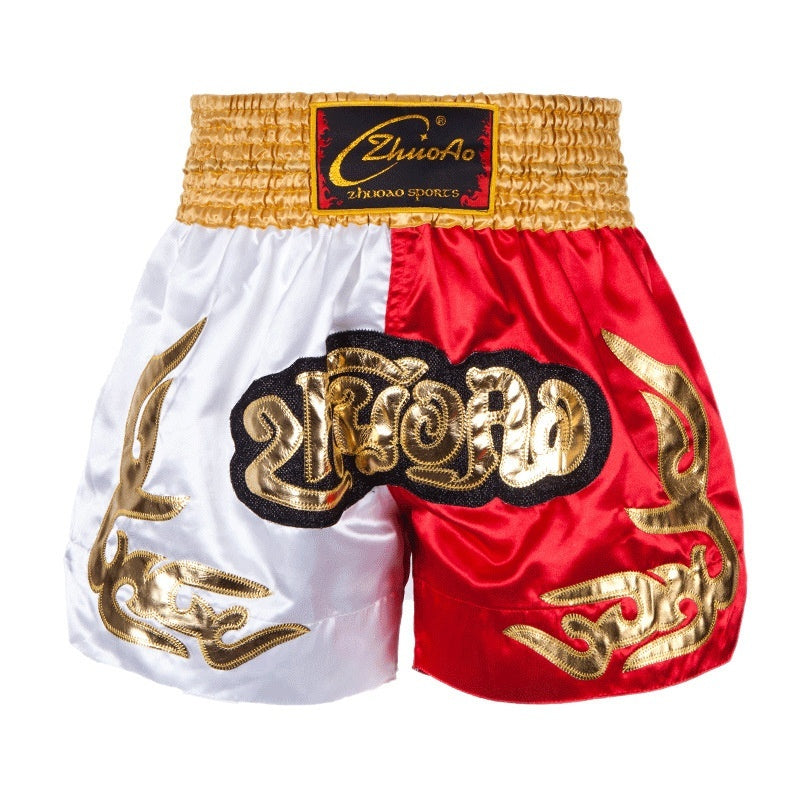 Boxing Clothes For Sanda Training Fighting Shorts Muay Thai Shorts Men And Women