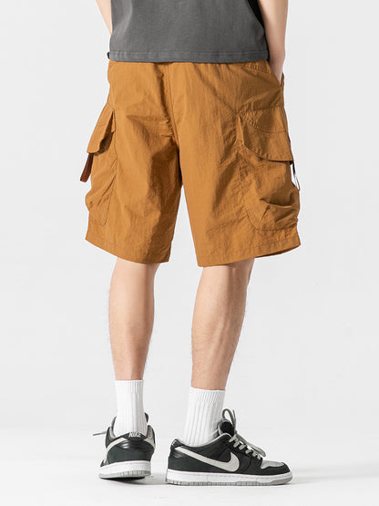 Men's Loose Drawstring Sports Shorts